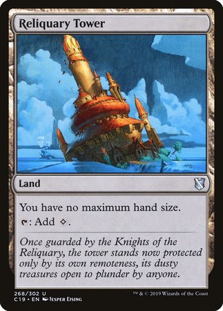 Reliquary Tower [Commander 2019] | The Time Vault CA