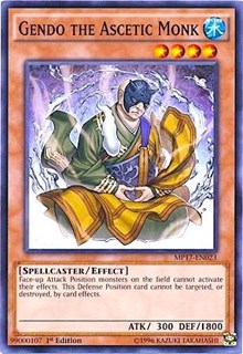 Gendo the Ascetic Monk [MP17-EN023] Common | The Time Vault CA