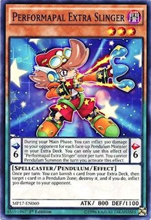 Performapal Extra Slinger [MP17-EN060] Common | The Time Vault CA