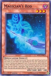 Magician's Rod [MP17-EN074] Super Rare | The Time Vault CA