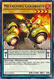 Metalfoes Goldriver [MP17-EN078] Rare | The Time Vault CA