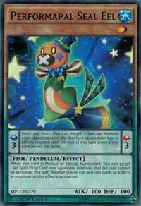 Performapal Seal Eel [MP17-EN129] Common | The Time Vault CA