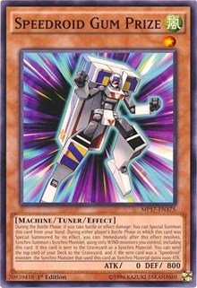 Speedroid Gum Prize [MP17-EN175] Common | The Time Vault CA