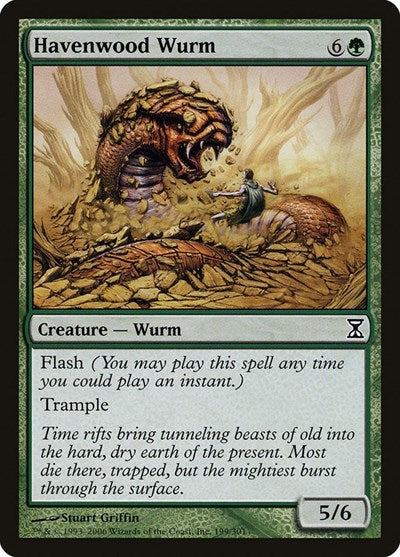 Havenwood Wurm [Time Spiral] | The Time Vault CA