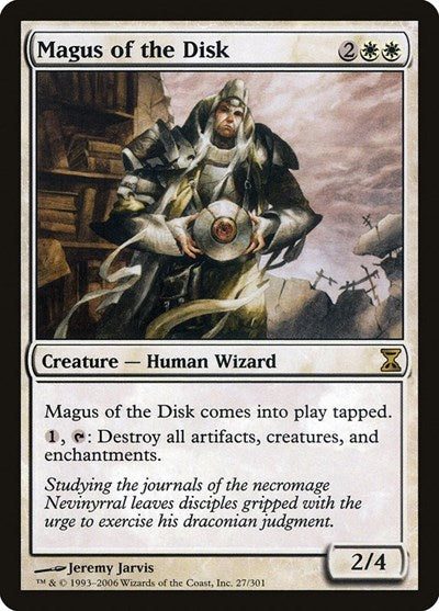 Magus of the Disk [Time Spiral] | The Time Vault CA