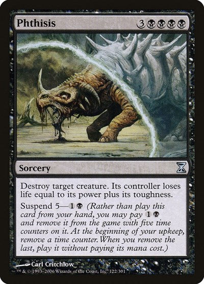 Phthisis [Time Spiral] | The Time Vault CA