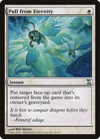 Pull from Eternity [Time Spiral] | The Time Vault CA