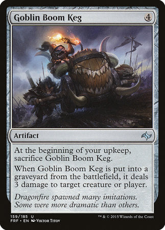 Goblin Boom Keg [Fate Reforged] | The Time Vault CA