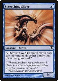 Screeching Sliver [Time Spiral] | The Time Vault CA