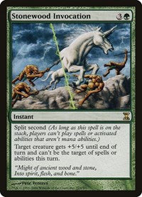 Stonewood Invocation [Time Spiral] | The Time Vault CA