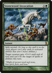 Stonewood Invocation [Time Spiral] | The Time Vault CA