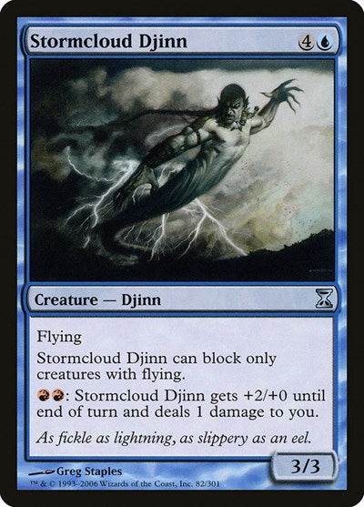 Stormcloud Djinn [Time Spiral] | The Time Vault CA