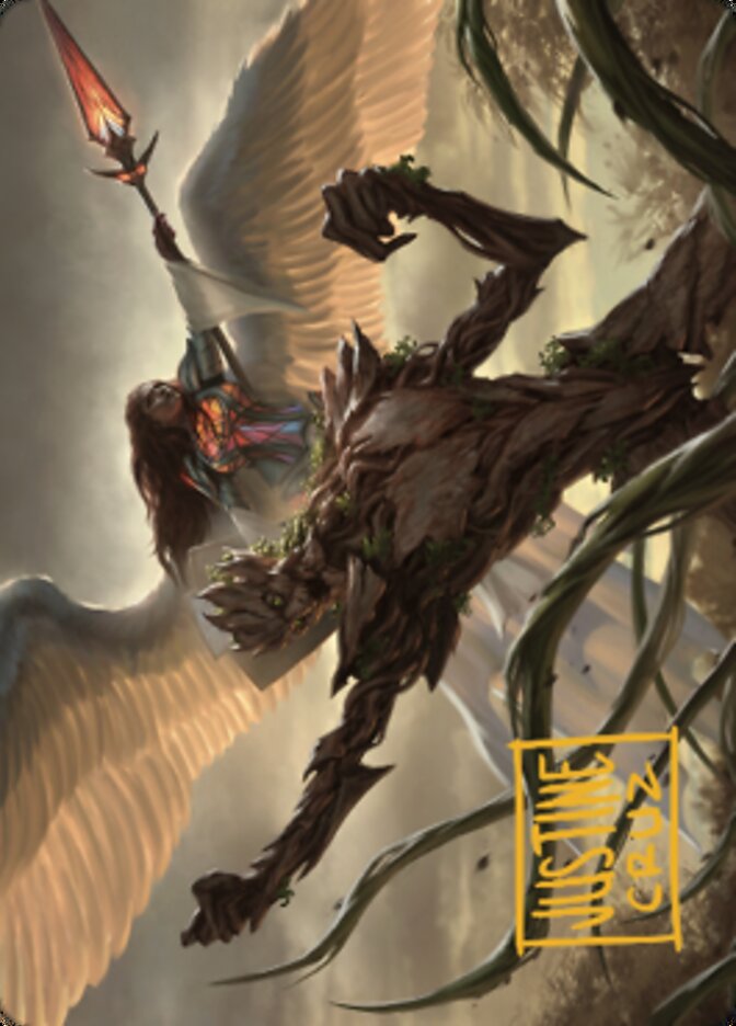 Strength of the Coalition Art Card (Gold-Stamped Signature) [Dominaria United Art Series] | The Time Vault CA