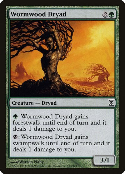 Wormwood Dryad [Time Spiral] | The Time Vault CA