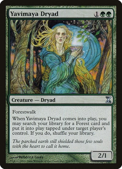 Yavimaya Dryad [Time Spiral] | The Time Vault CA