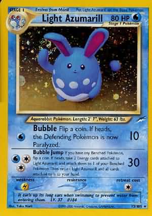 Light Azumarill (13/105) [Neo Destiny Unlimited] | The Time Vault CA