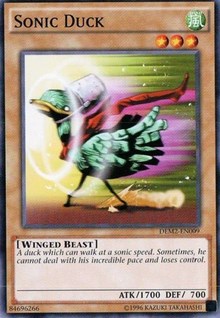 Sonic Duck [DEM2-EN009] Common | The Time Vault CA