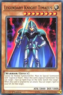 Legendary Knight Timaeus [LEDD-ENA07] Common | The Time Vault CA