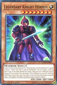 Legendary Knight Hermos [LEDD-ENA09] Common | The Time Vault CA