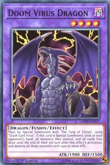 Doom Virus Dragon [LEDD-ENA37] Common | The Time Vault CA