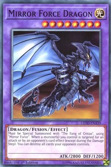 Mirror Force Dragon [LEDD-ENA39] Common | The Time Vault CA