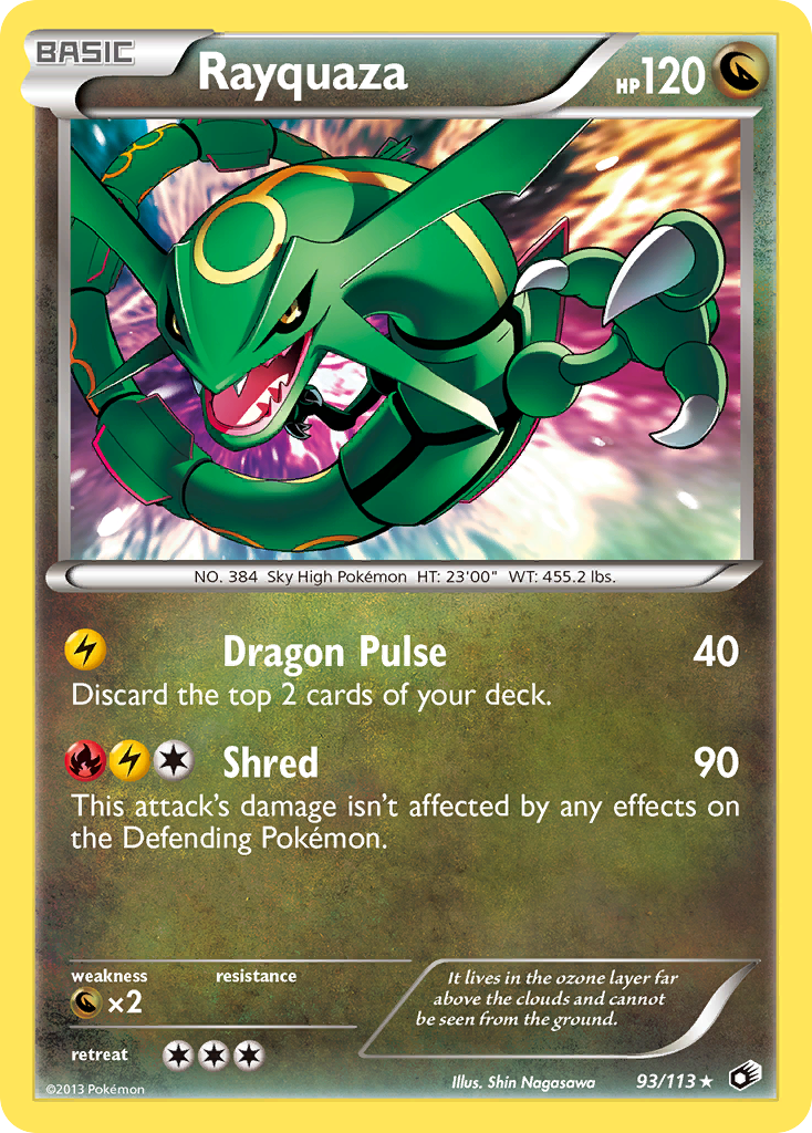 Rayquaza (93/113) [Black & White: Legendary Treasures] | The Time Vault CA