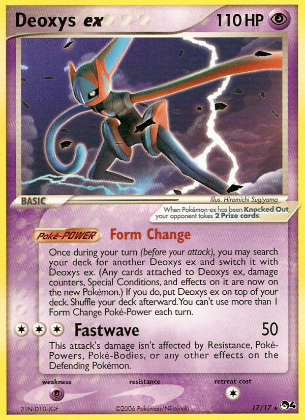 Deoxys ex (17/17) [POP Series 4] | The Time Vault CA