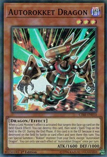 Autorokket Dragon [CIBR-EN010] Super Rare | The Time Vault CA