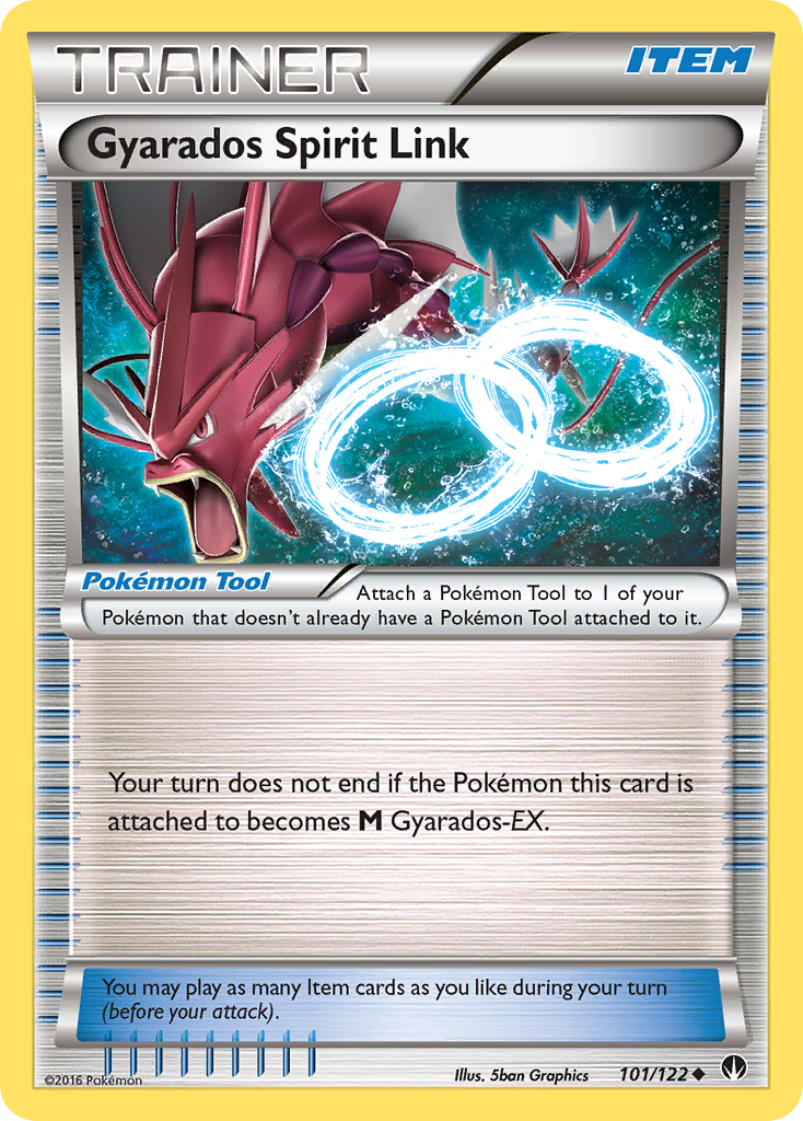 Gyarados Spirit Link (101/122) [XY: BREAKpoint] | The Time Vault CA