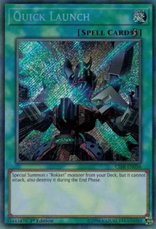 Quick Launch [CIBR-EN056] Secret Rare | The Time Vault CA