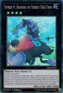 Number 41: Bagooska the Terribly Tired Tapir [CIBR-EN097] Super Rare | The Time Vault CA