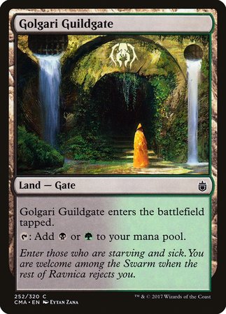 Golgari Guildgate [Commander Anthology] | The Time Vault CA