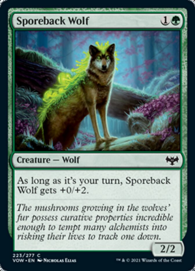 Sporeback Wolf [Innistrad: Crimson Vow] | The Time Vault CA