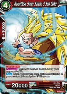 Relentless Super Saiyan 3 Son Goku [BT2-004] | The Time Vault CA