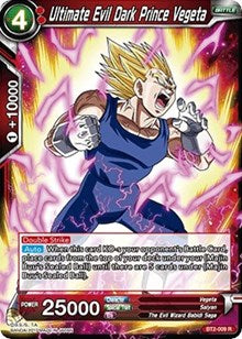 Ultimate Evil Dark Prince Vegeta [BT2-009] | The Time Vault CA