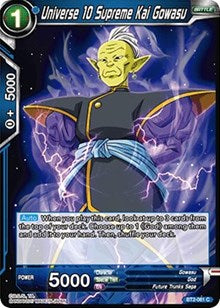 Universe 10 Supreme Kai Gowasu [BT2-061] | The Time Vault CA