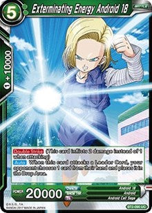 Exterminating Energy Android 18 [BT2-090] | The Time Vault CA