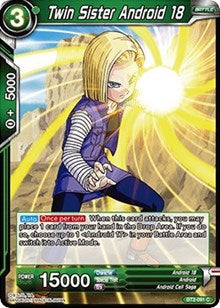 Twin Sister Android 18 [BT2-091] | The Time Vault CA