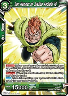 Iron Hammer of Justice Android 16 [BT2-094] | The Time Vault CA