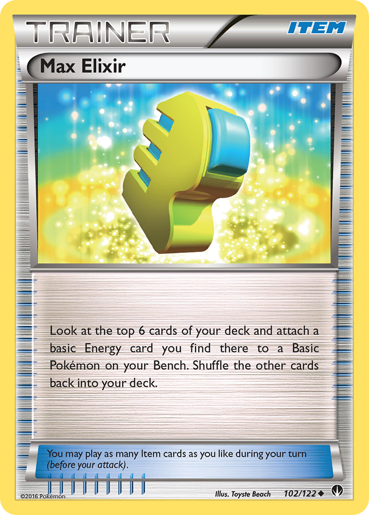 Max Elixir (102/122) [XY: BREAKpoint] | The Time Vault CA