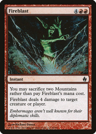 Fireblast [Premium Deck Series: Fire and Lightning] | The Time Vault CA