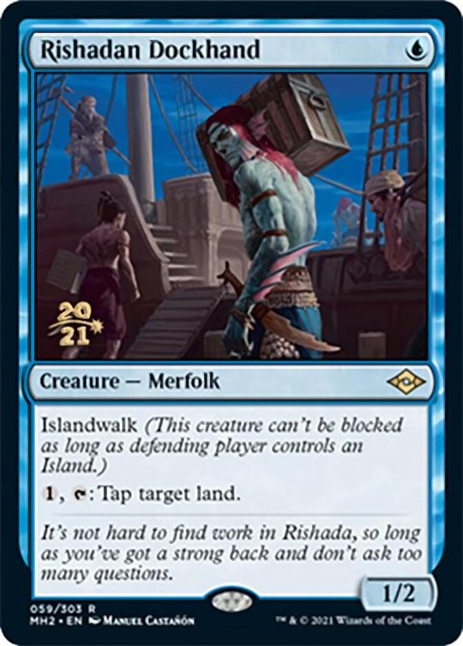 Rishadan Dockhand [Modern Horizons 2 Prerelease Promos] | The Time Vault CA