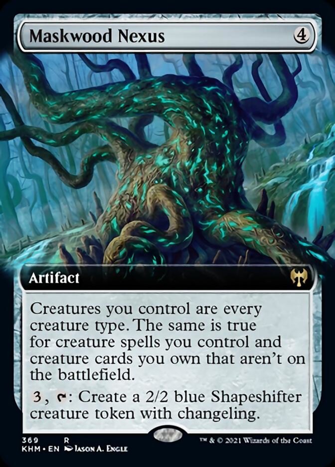 Maskwood Nexus (Extended Art) [Kaldheim] | The Time Vault CA