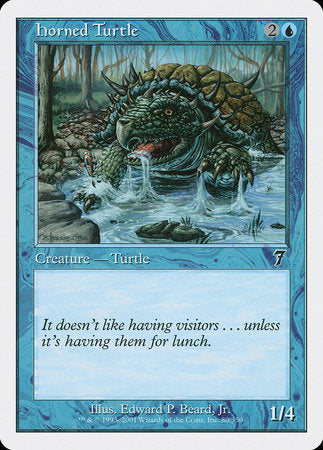 Horned Turtle [Seventh Edition] | The Time Vault CA