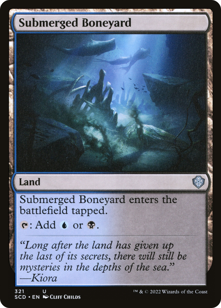 Submerged Boneyard [Starter Commander Decks] | The Time Vault CA