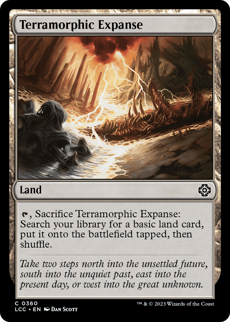 Terramorphic Expanse [The Lost Caverns of Ixalan Commander] | The Time Vault CA