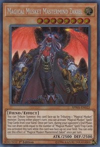 Magical Musket Mastermind Zakiel [SPWA-EN022] Secret Rare | The Time Vault CA