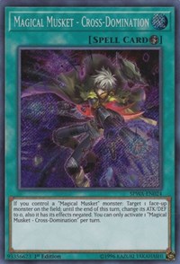 Magical Musket - Cross-Domination [SPWA-EN024] Secret Rare | The Time Vault CA