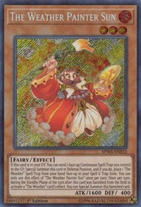 The Weather Painter Sun [SPWA-EN032] Secret Rare | The Time Vault CA