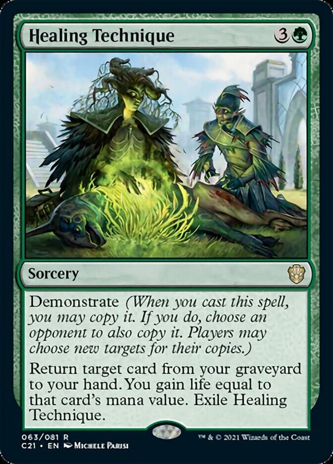 Healing Technique [Commander 2021] | The Time Vault CA